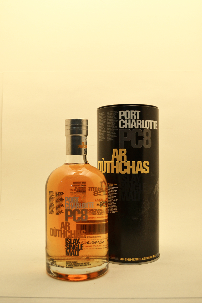 Bruichladdich Port Charlotte 8 YO 2001 2009 - PC8 - Ar Duthchas 60.5% -  World Wine & Whisky