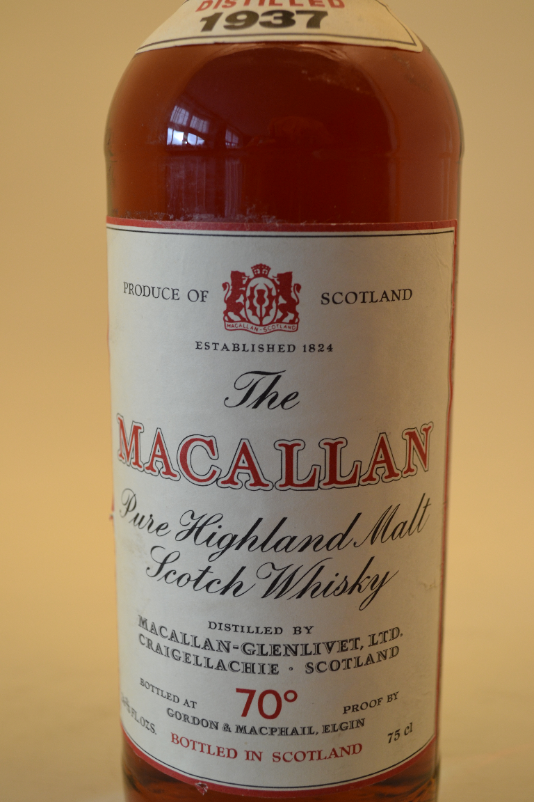 Macallan 1937 70 Proof